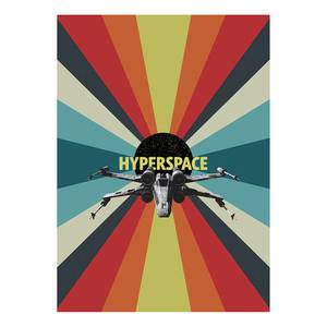 Papier peint Hyperspace Intissé - Multicolore