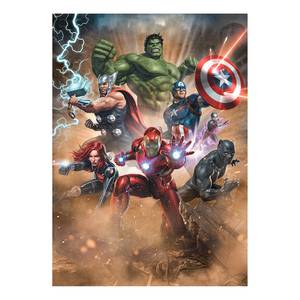 Papier peint Avengers Superpower Intissé - Multicolore