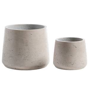 Vaso Low (set da 2) Cemento - Beige