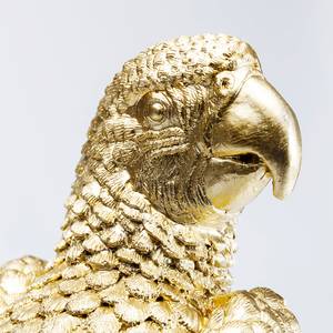 Dekodose Parrot Polyresin - Gold / Schwarz