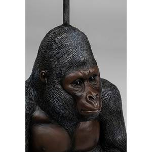 Toilettenpapierhalter Sitting Monkey Polyresin - Schwarz