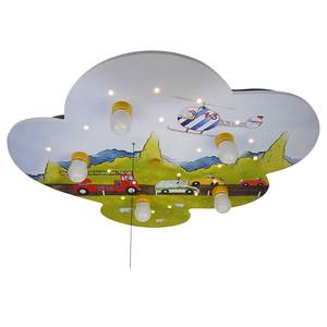 Kinderzimmerleuchte Wolke II Polycarbonat - 5-flammig