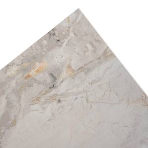 Tavolino Rogerstown Ceramica / Metallo - Bianco / Grigio scuro