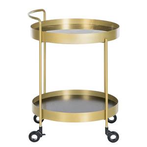 Carrello Glending Ceramica / Metallo - Marrone chiaro / Oro