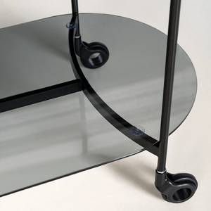 Carrello Kilcashel Ceramica / Metallo - Bianco / Nero