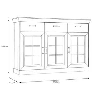 Sideboard Boolamore III Eiche Dekor