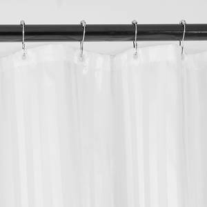 Duschvorhang WET WET WET III Polyester PVC - Weiß