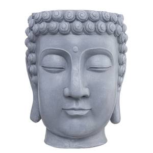 Pot de fleur BUDDHA Polyester - Gris