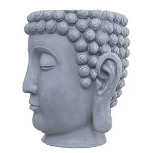 Blumentopf BUDDHA Polyester - Grau