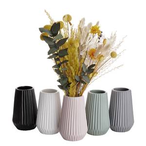 Vase RIFFLE Céramique - Gris