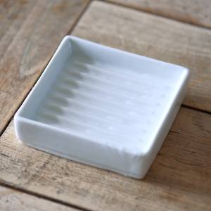 Porte-savon BRIGHTON Porcelaine - Blanc