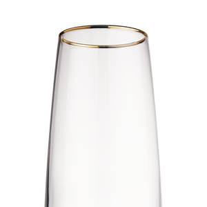 Longdrinkglas TOUCH OF GOLD (6er-Set) Klarglas - Transparent