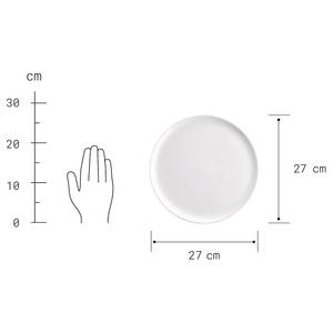 Geschirr-Set NATIVE (12-teilig) Steingut - Weiß