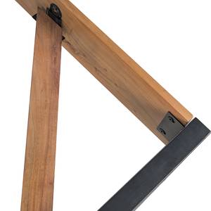 Letto in legno massello Pazen Legno massello di acacia - 160 x 200cm - Altezza: 100 cm