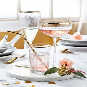 Verre UPSCALE Doré