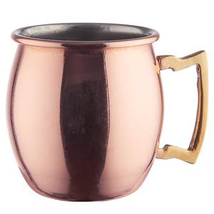 Bicchiere da cocktail MOSCOW MULE Acciaio inox / zinco - Oro rosato