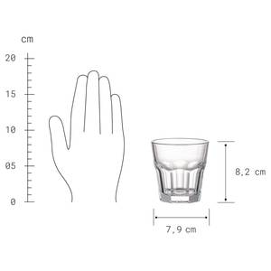 Trinkglas GIBRALTAR Klarglas - Transparent - Fassungsvermögen: 0.18 L
