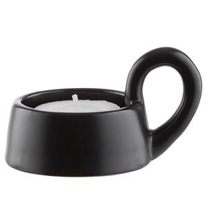 Teelichthalter NIGHTLIGHT Steinzeug - Schwarz