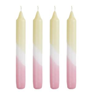 Bougies DIP-DYE (lot de 4) Paraffine - Jaune