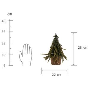 Arbre artificiel TREE OF THE MONTH VII 22 x 28 x 22 cm