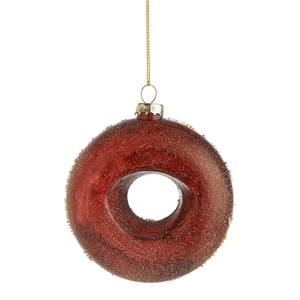 Décoration de Noël HANG ON Donut Verre - Rose