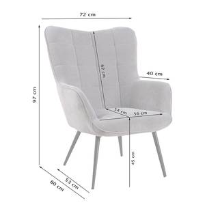 Fauteuil Jenpeg Donkergroen - Zonder hocker