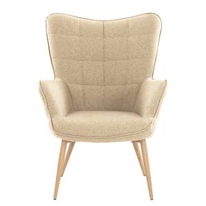 Fauteuil Jenpeg Aardekleurig - Met hocker