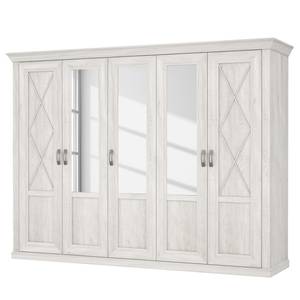 Armoire Norrberg Imitation pin blanc