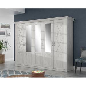 Armoire Norrberg Imitation pin blanc