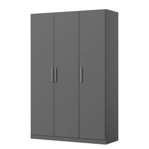 Armoire à portes battantes KiYDOO V Gris métallisé - 136 x 197 cm