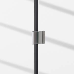 Draaideurkast KiYDOO III Metallic grijs - 181 x 210 cm
