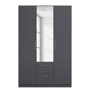 Armoire à portes battantes KiYDOO III Gris métallisé - 136 x 210 cm