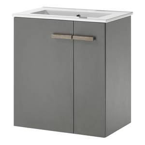 Mobile con lavabo Nisland I Grigio