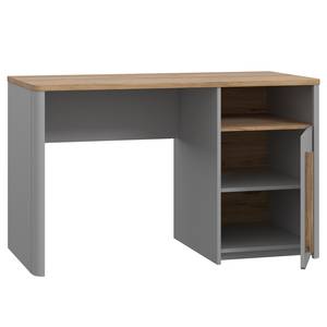 Bureau Twyford grijs/walnotenhouten look