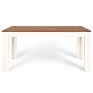 Eettafel Bunbury gecoate spaanplaat - 90 x 160 cm - Wit/Concrete look