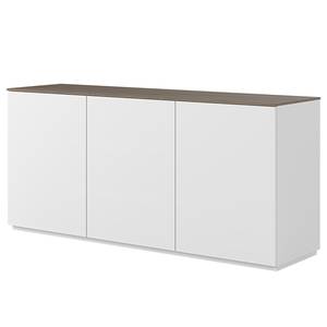 Sideboard Join VIII Weiß / Nussbaum