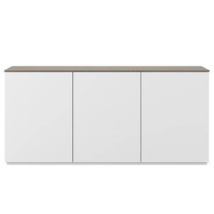 Sideboard Join VIII Weiß / Nussbaum