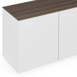 Sideboard Join VIII Weiß / Nussbaum