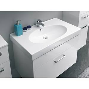 Salle de bain Quickset 312 VI (5 élém.) Avec éclairage inclus - Blanc