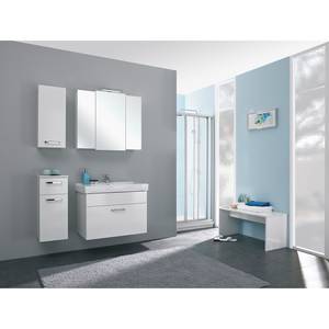 Salle de bain Quickset 312 V (2 élém.) Avec éclairage inclus - Blanc