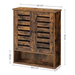 Armoire suspendue Jamban III Marron