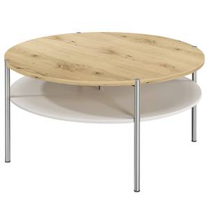 Table basse Uxia III Plaqué bois - Chêne de poutre