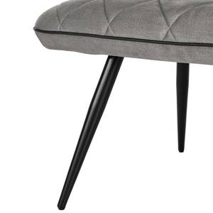 Banquette Yamuna Microfibre / Fer - Gris / Noir