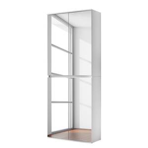 Garderobenschrank Mirror Weiß - Breite: 111 cm