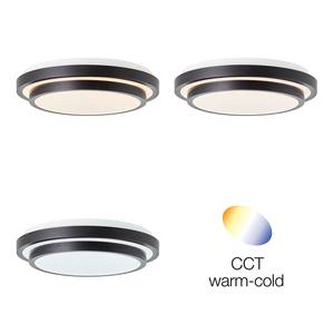 LED-plafondlamp Ontario acrylglas / staal; aluminium - 1 lichtbron