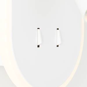 LED-Wandleuchte Kimon Eisen - 2-flammig - Weiß