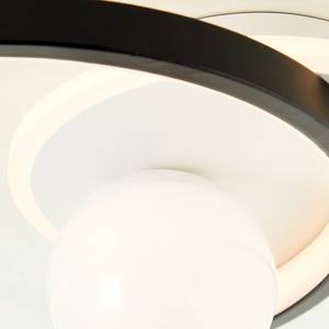 LED-plafondlamp Atlanta polycarbonaat / staal - 1 lichtbron