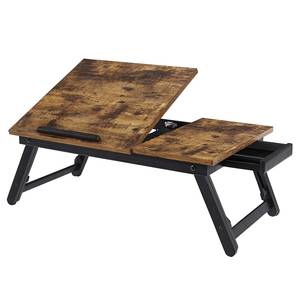 Table pour ordinateur Buxy II Marron / Noir