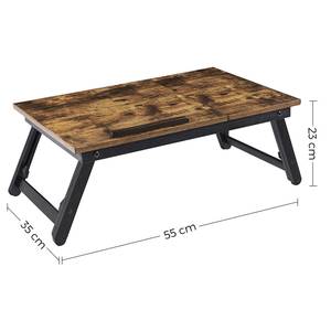 Table pour ordinateur Buxy II Marron / Noir