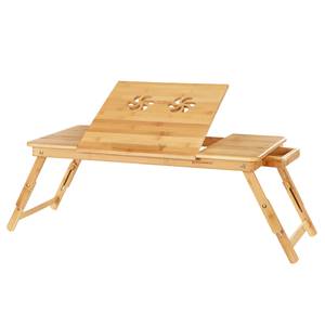 Tavolo per PC portatile Grasholme II Legno massello di bambù